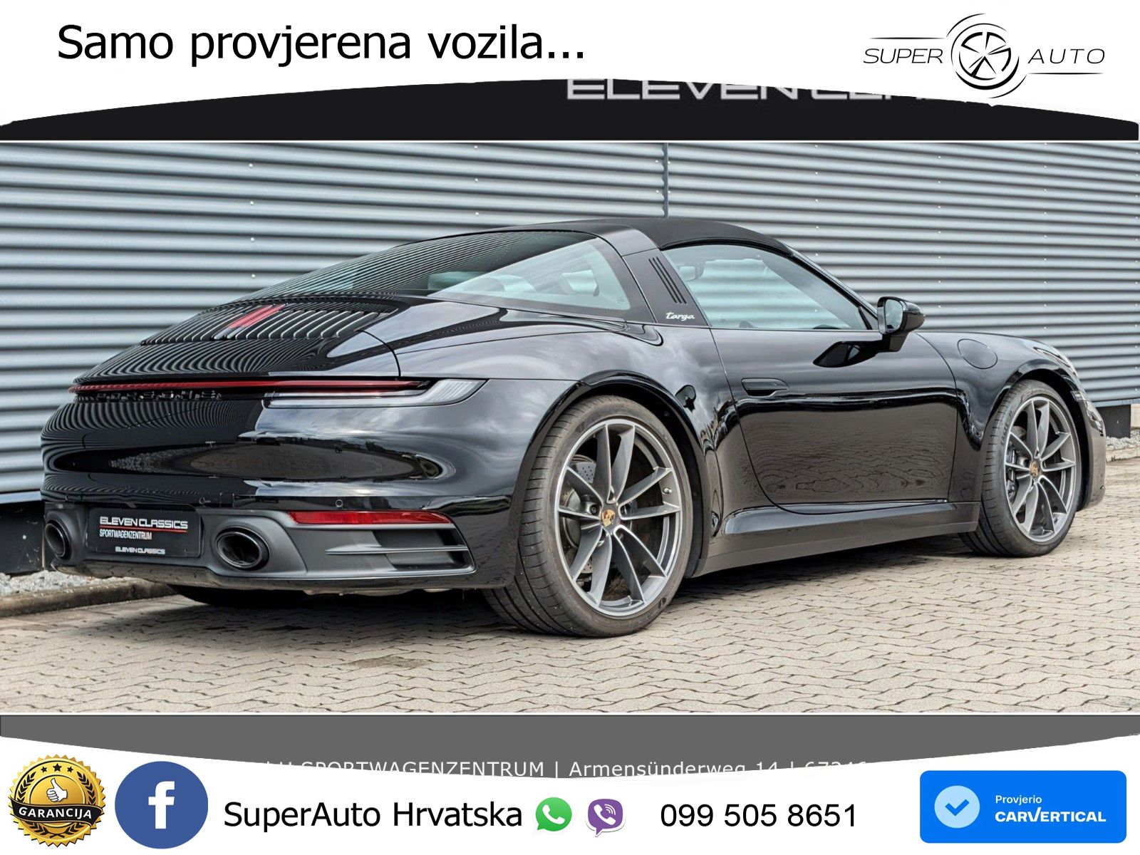 Porsche 911 Targa 4 3.0 (385 KS) PDK