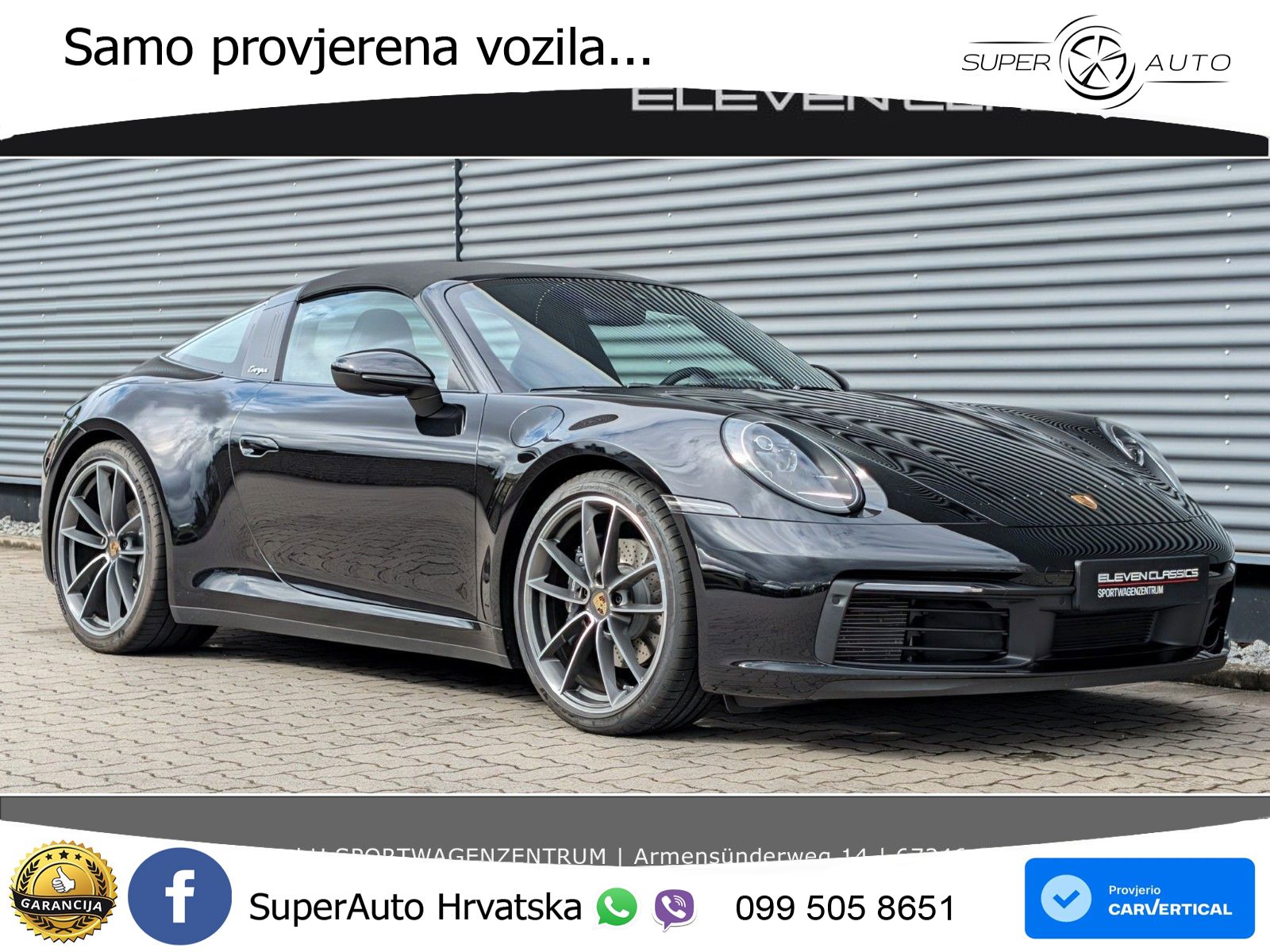 Porsche 911 Targa 4 3.0 (385 KS) PDK