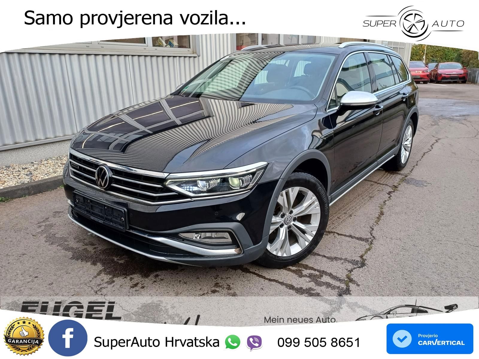 Volkswagen Passat Variant 2.0 TDI (190 KS) 4MOTION DSG MATRIX+GR SJED+KAM