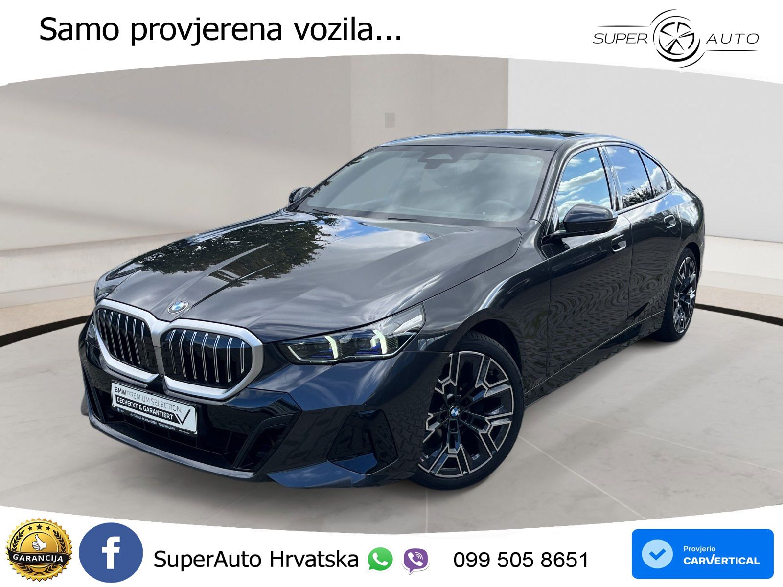 BMW 520d (197 KS) Steptronic M Sport LED+GR SJED+ACC