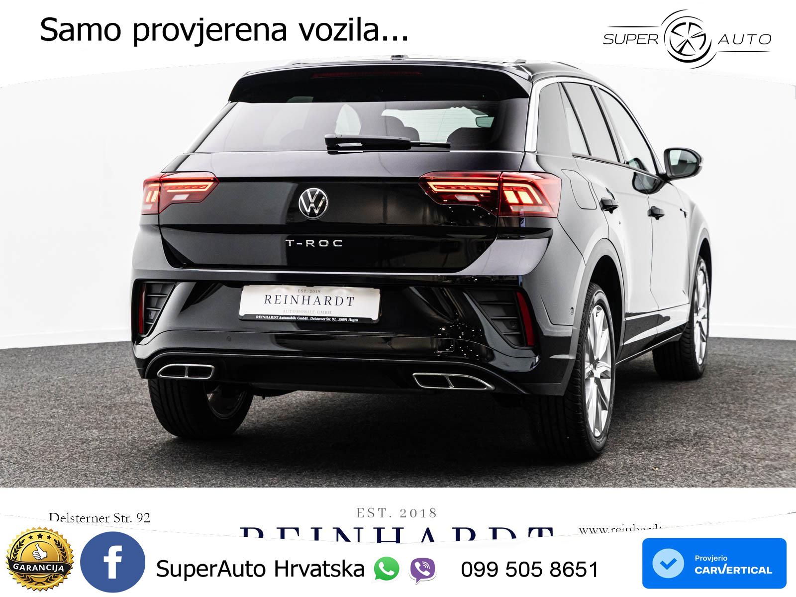 Volkswagen T-Roc 1.5 TSI (150 KS) DSG LED+GR SJED+ACC