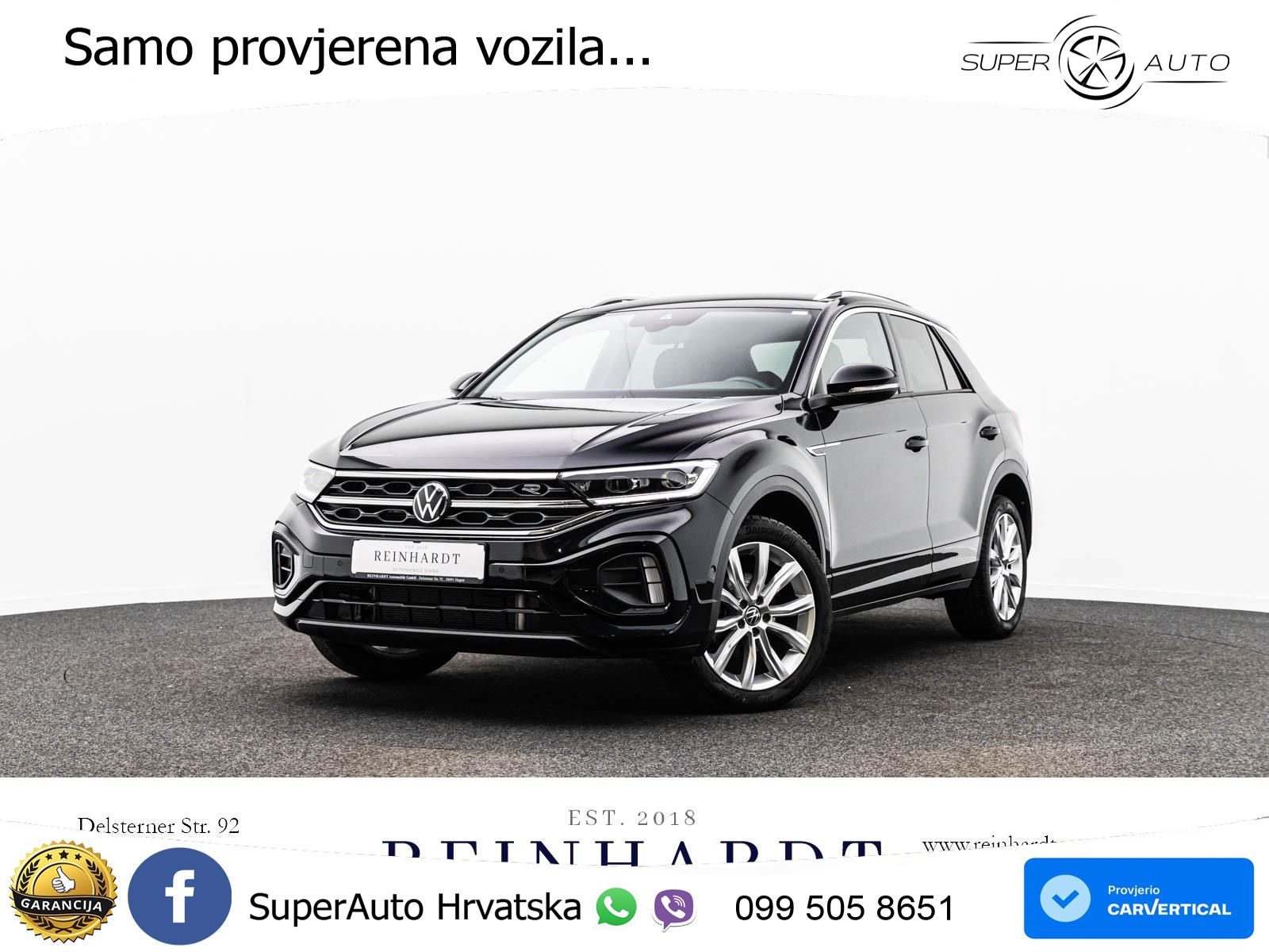 Volkswagen T-Roc 1.5 TSI (150 KS) DSG LED+GR SJED+ACC