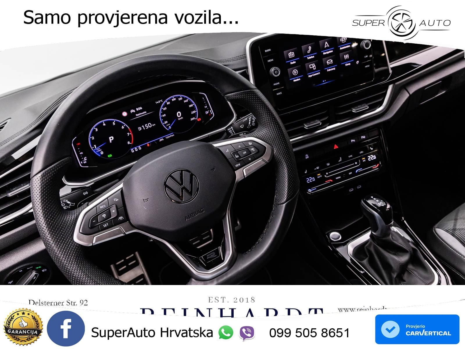 Volkswagen T-Roc 1.5 TSI (150 KS) DSG LED+GR SJED+ACC