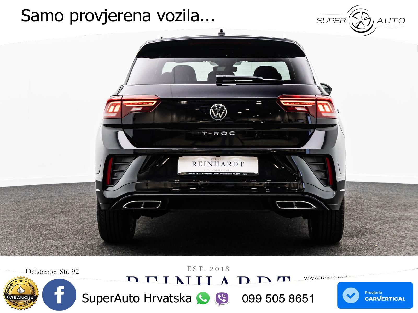 Volkswagen T-Roc 1.5 TSI (150 KS) DSG LED+GR SJED+ACC