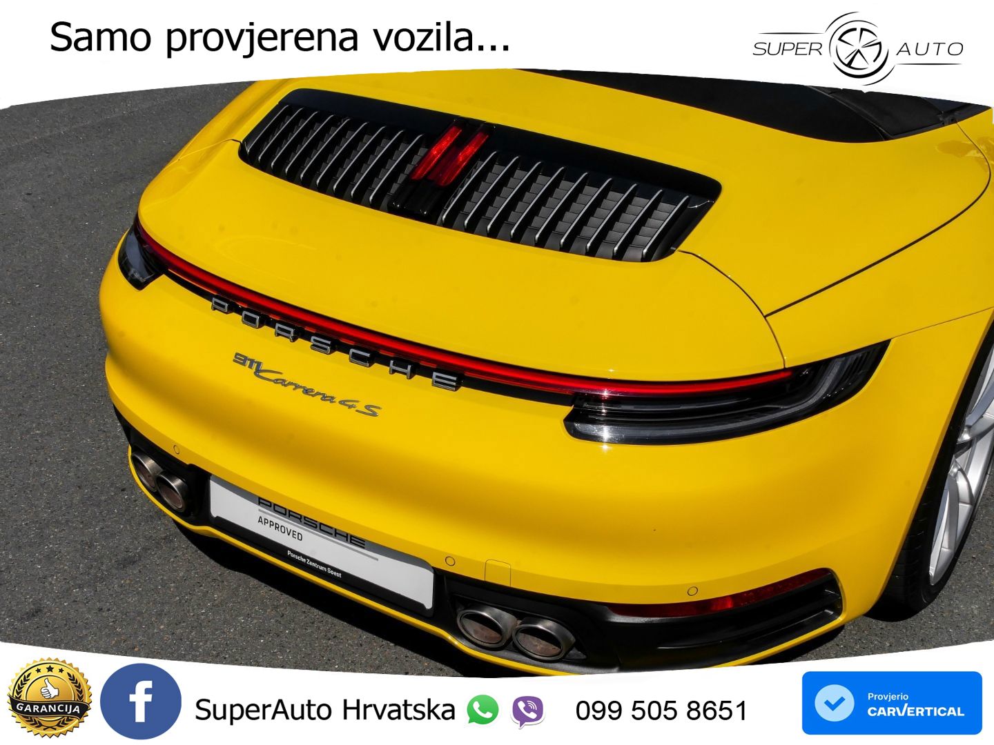Porsche 911 Carrera 4S 3.0 (450 KS) PDK LED+GR SJED+ACC
