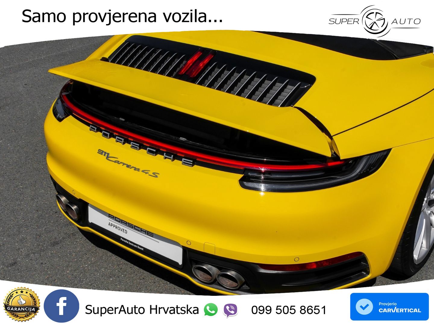 Porsche 911 Carrera 4S 3.0 (450 KS) PDK LED+GR SJED+ACC