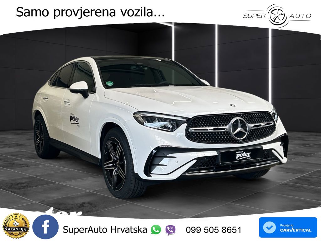 Mercedes GLC Coupe 200 (204 KS) 4MATIC 9G-TRONIC AMG ACC+GR SJED+360+PANO