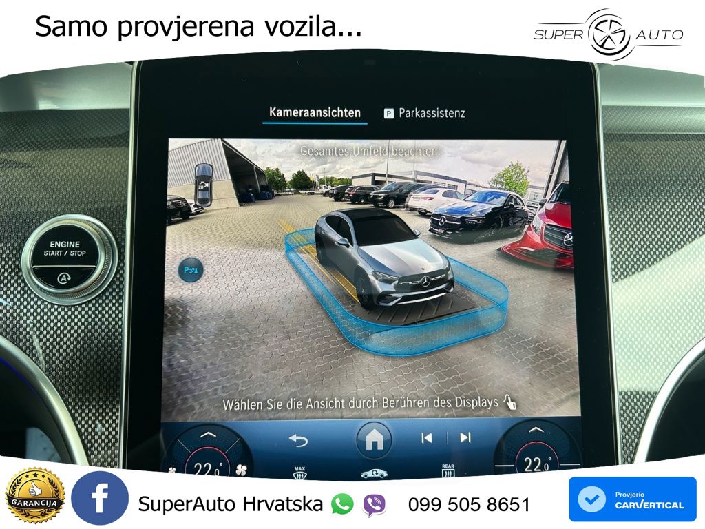 Mercedes GLC Coupe 200 (204 KS) 4MATIC 9G-TRONIC AMG ACC+GR SJED+360+PANO