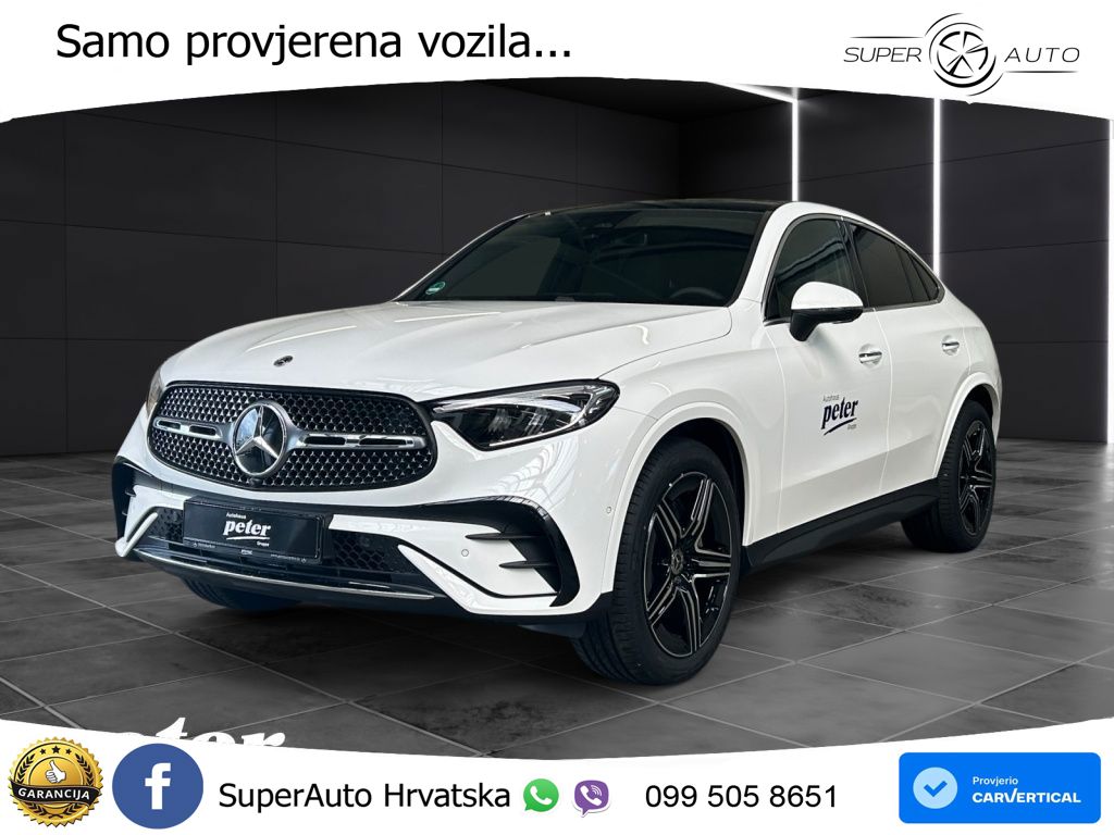 Mercedes GLC Coupe 200 (204 KS) 4MATIC 9G-TRONIC AMG ACC+GR SJED+360+PANO