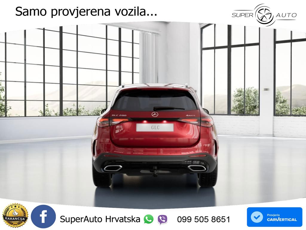 Mercedes GLC 200 (204 KS) 4MATIC 9G-TRONIC AMG LED+GR SJED+ACC