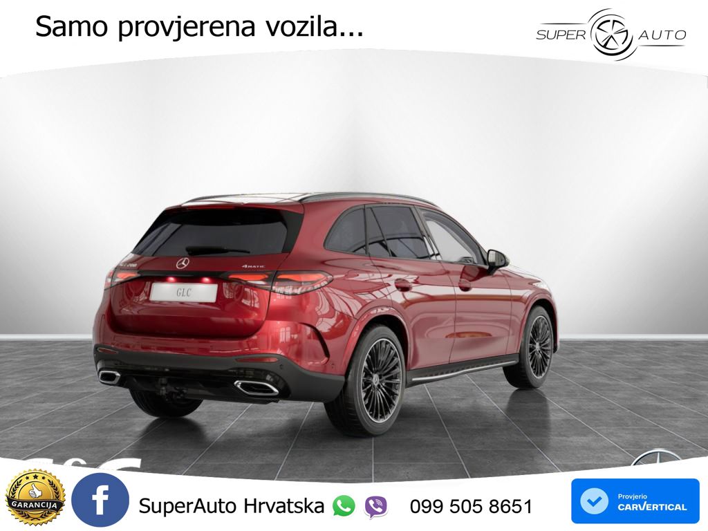 Mercedes GLC 200 (204 KS) 4MATIC 9G-TRONIC AMG LED+GR SJED+ACC