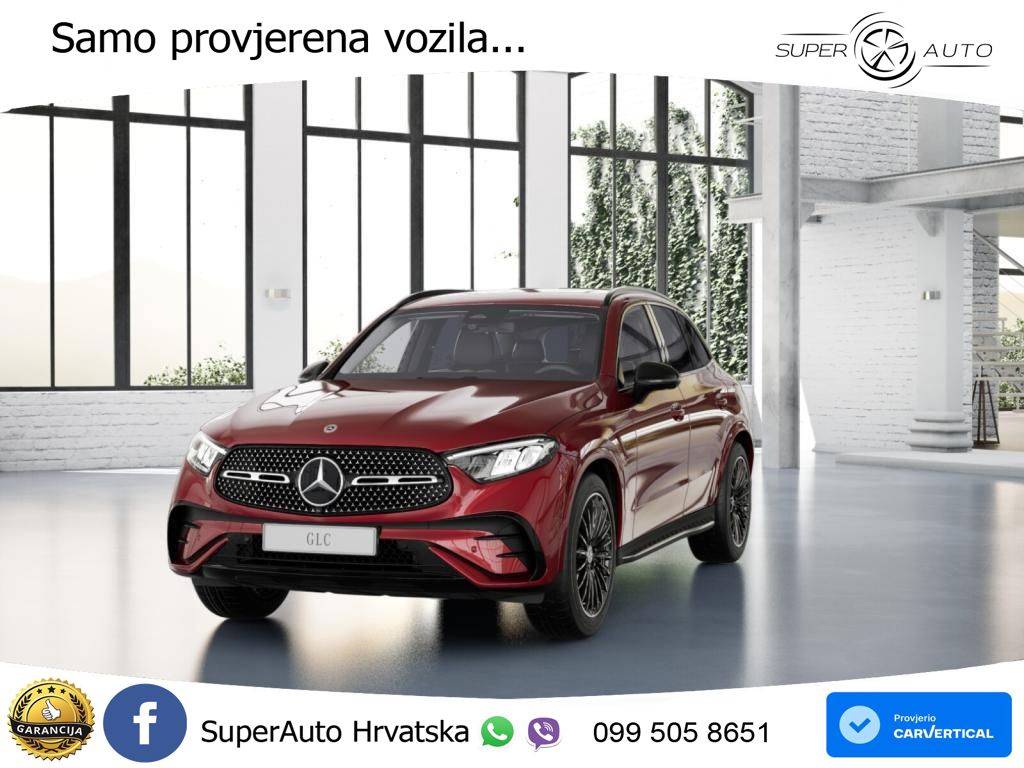Mercedes GLC 200 (204 KS) 4MATIC 9G-TRONIC AMG LED+GR SJED+ACC