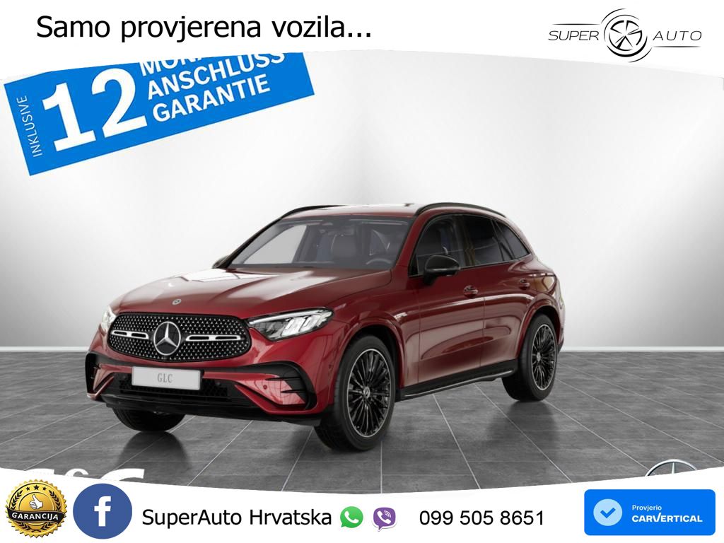 Mercedes GLC 200 (204 KS) 4MATIC 9G-TRONIC AMG LED+GR SJED+ACC