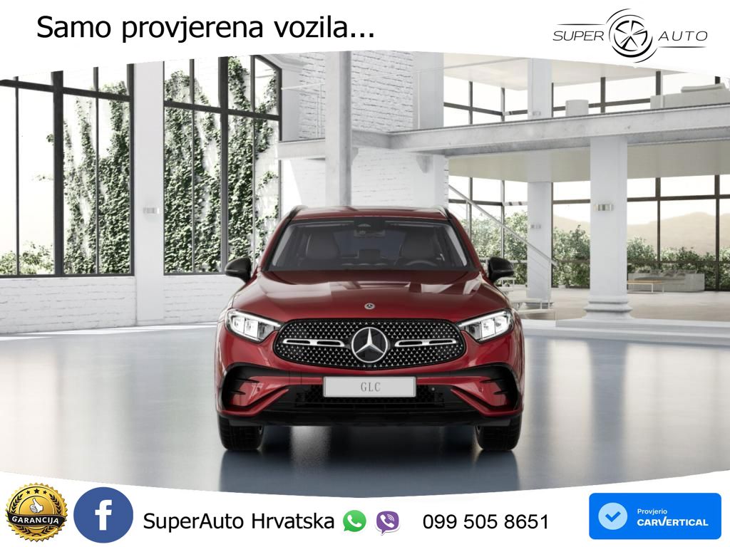 Mercedes GLC 200 (204 KS) 4MATIC 9G-TRONIC AMG LED+GR SJED+ACC