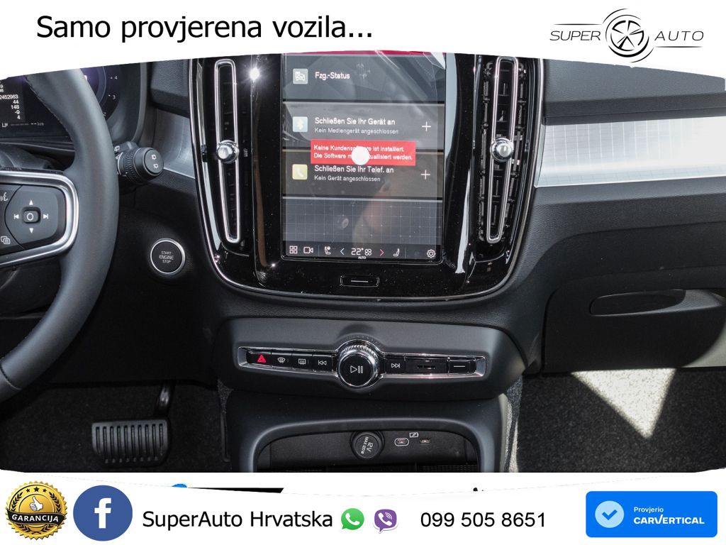 Volvo XC40 2.0 B3 163 KS Automatic LED+GR SJED+ACC
