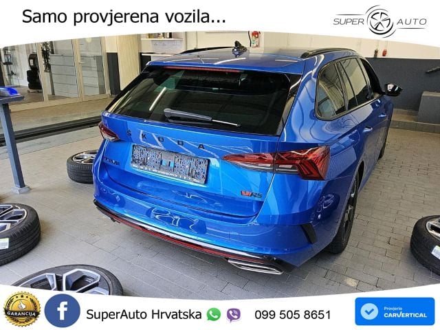 Škoda Octavia Combi RS 2.0 TDI (200 KS) DSG LED+GR SJED+ACC
