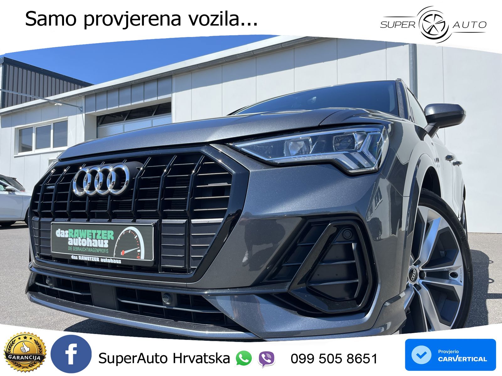 Audi Q3 40 TFSI (190 KS) quattro S tronic S line