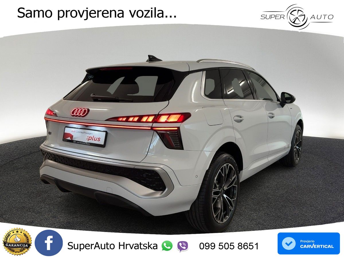 Audi Q3 1.5 TFSIe (272 KS) S tronic LED+GR SJED+ACC