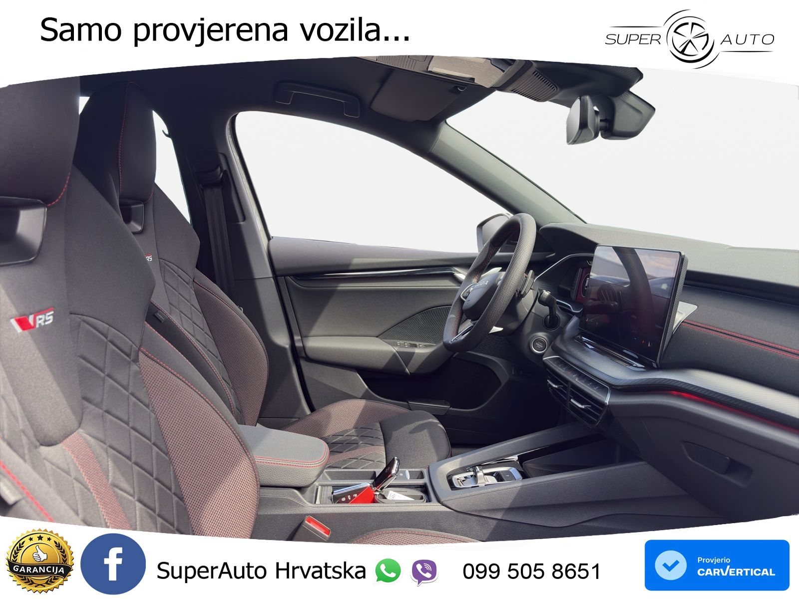 Škoda Octavia Combi RS 2.0 TSI (265 KS) DSG LED+GR SJED+ACC