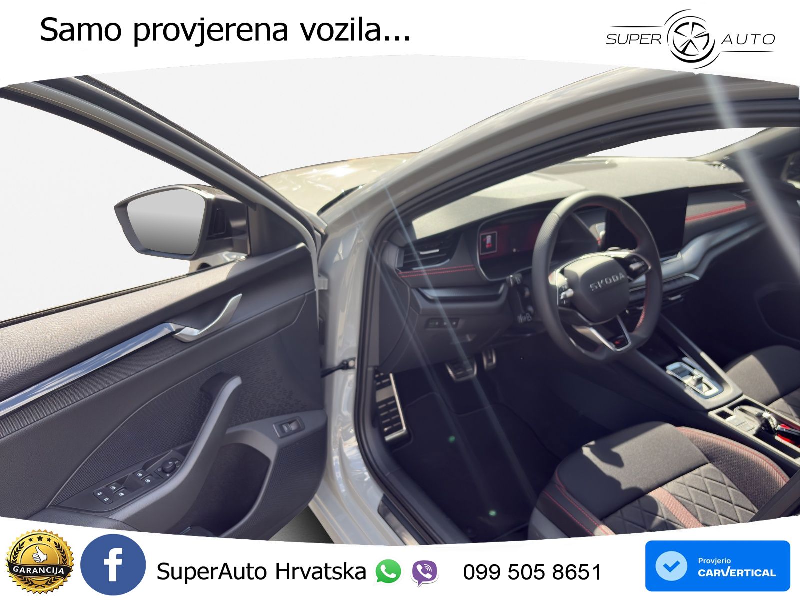 Škoda Octavia Combi RS 2.0 TSI (265 KS) DSG LED+GR SJED+ACC