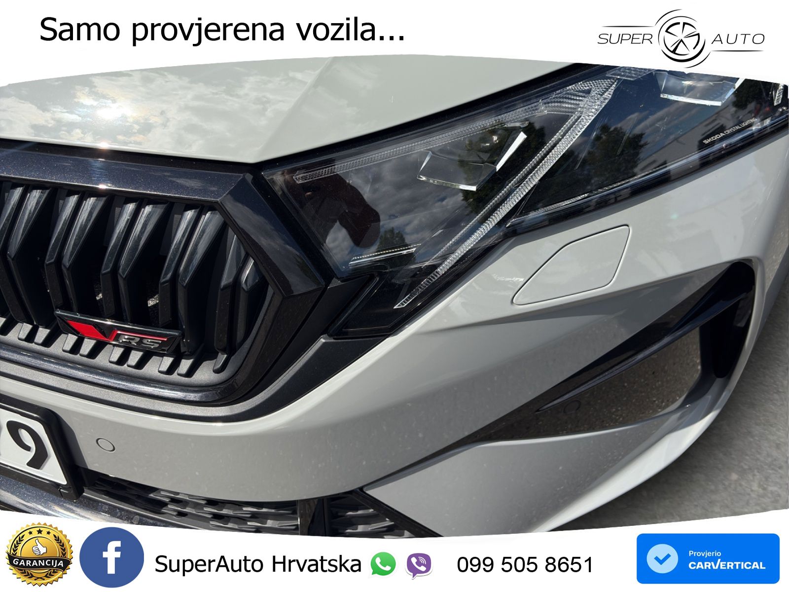 Škoda Octavia Combi RS 2.0 TSI (265 KS) DSG LED+GR SJED+ACC