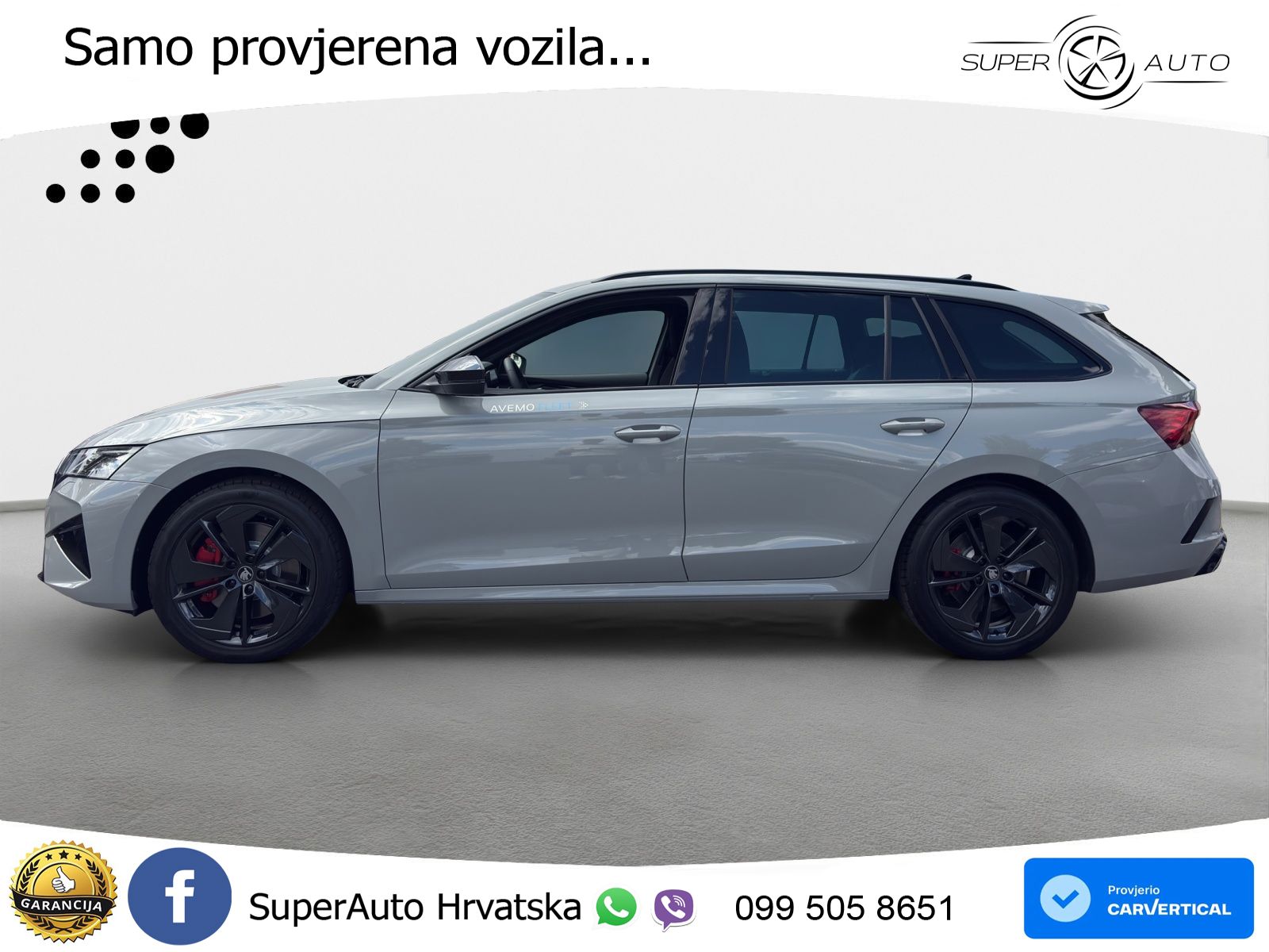 Škoda Octavia Combi RS 2.0 TSI (265 KS) DSG LED+GR SJED+ACC
