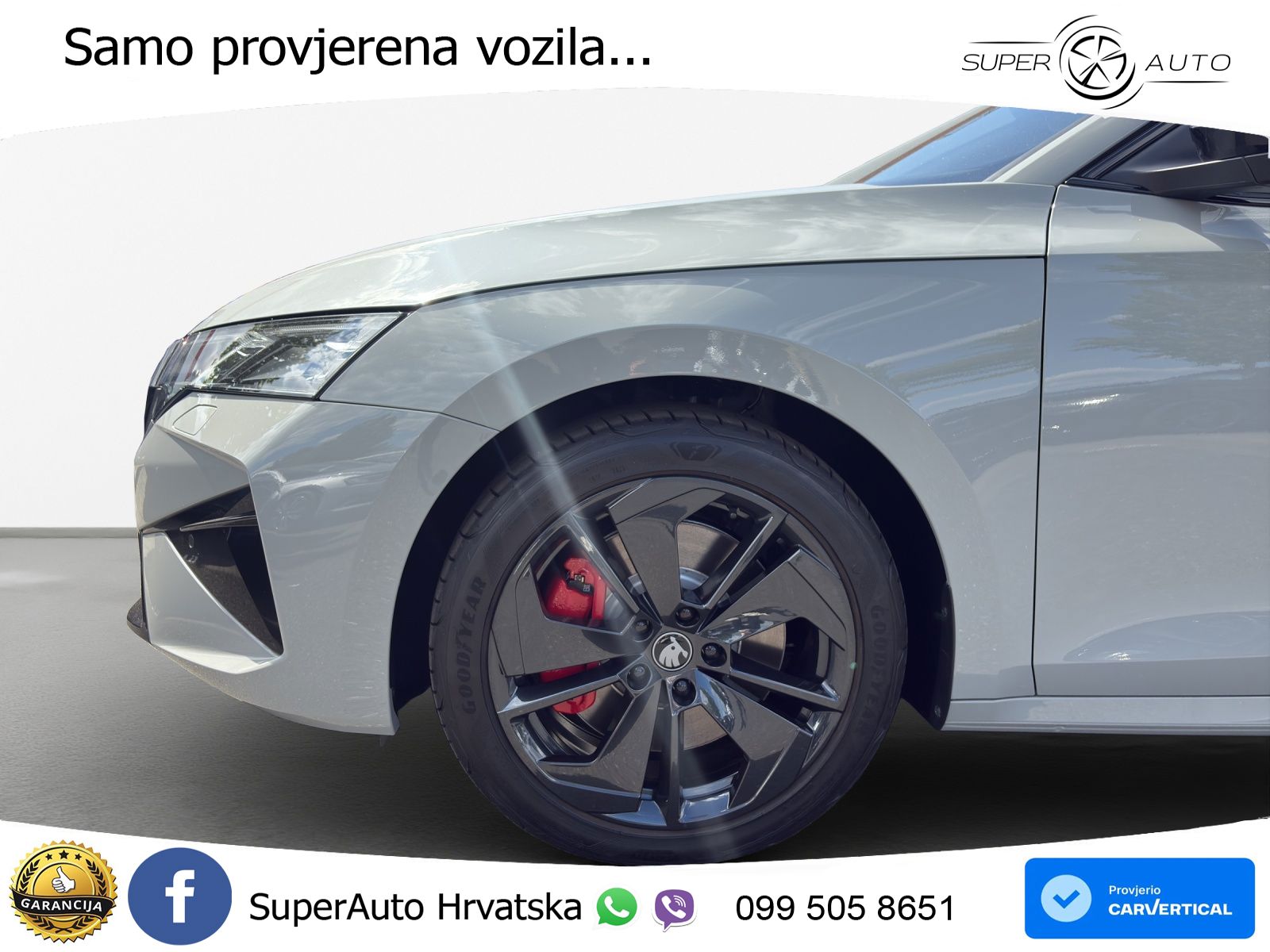 Škoda Octavia Combi RS 2.0 TSI (265 KS) DSG LED+GR SJED+ACC