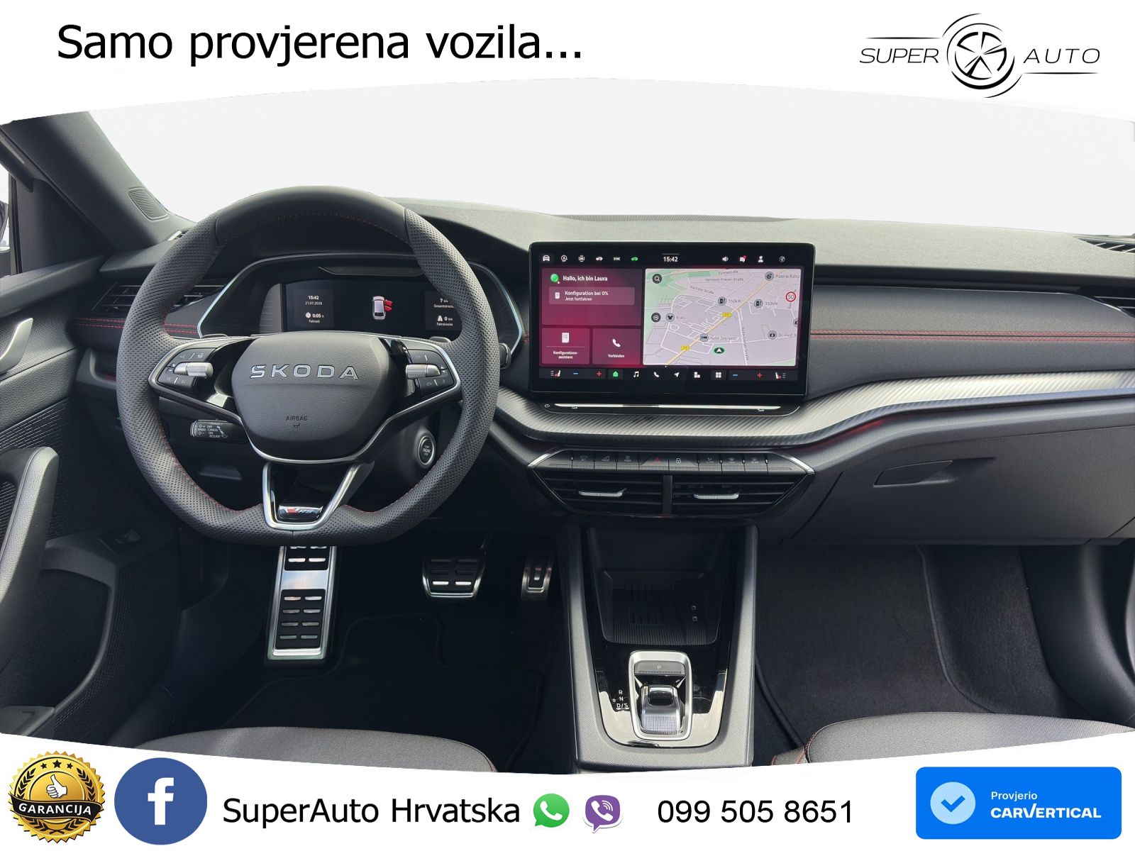 Škoda Octavia Combi RS 2.0 TSI (265 KS) DSG LED+GR SJED+ACC