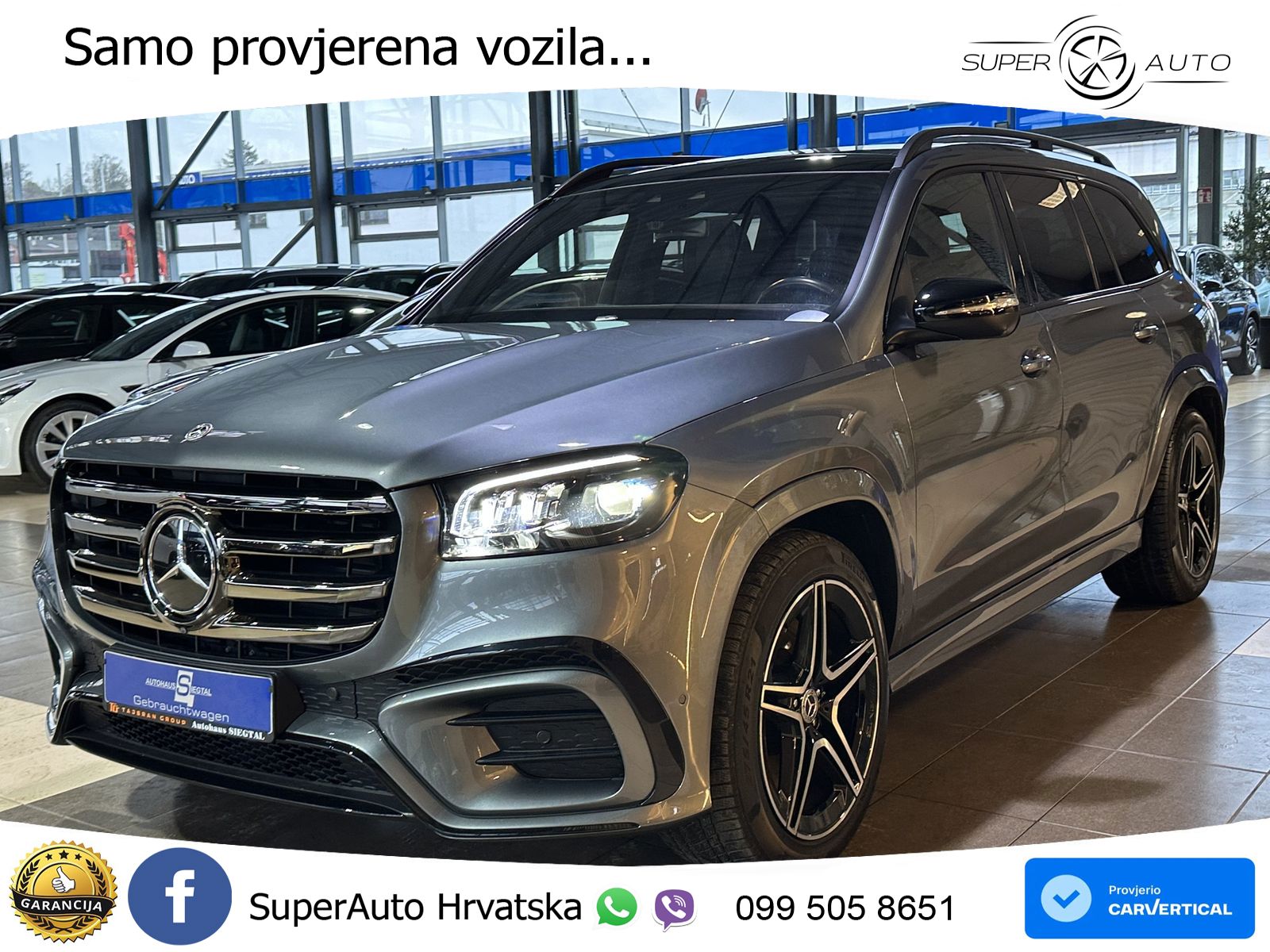 Mercedes-Benz GLS GLS 450d EQ Boost 4MATIC 9G-TRONIC AMG ACC+HEAD+4xGR SJED+360+PANO