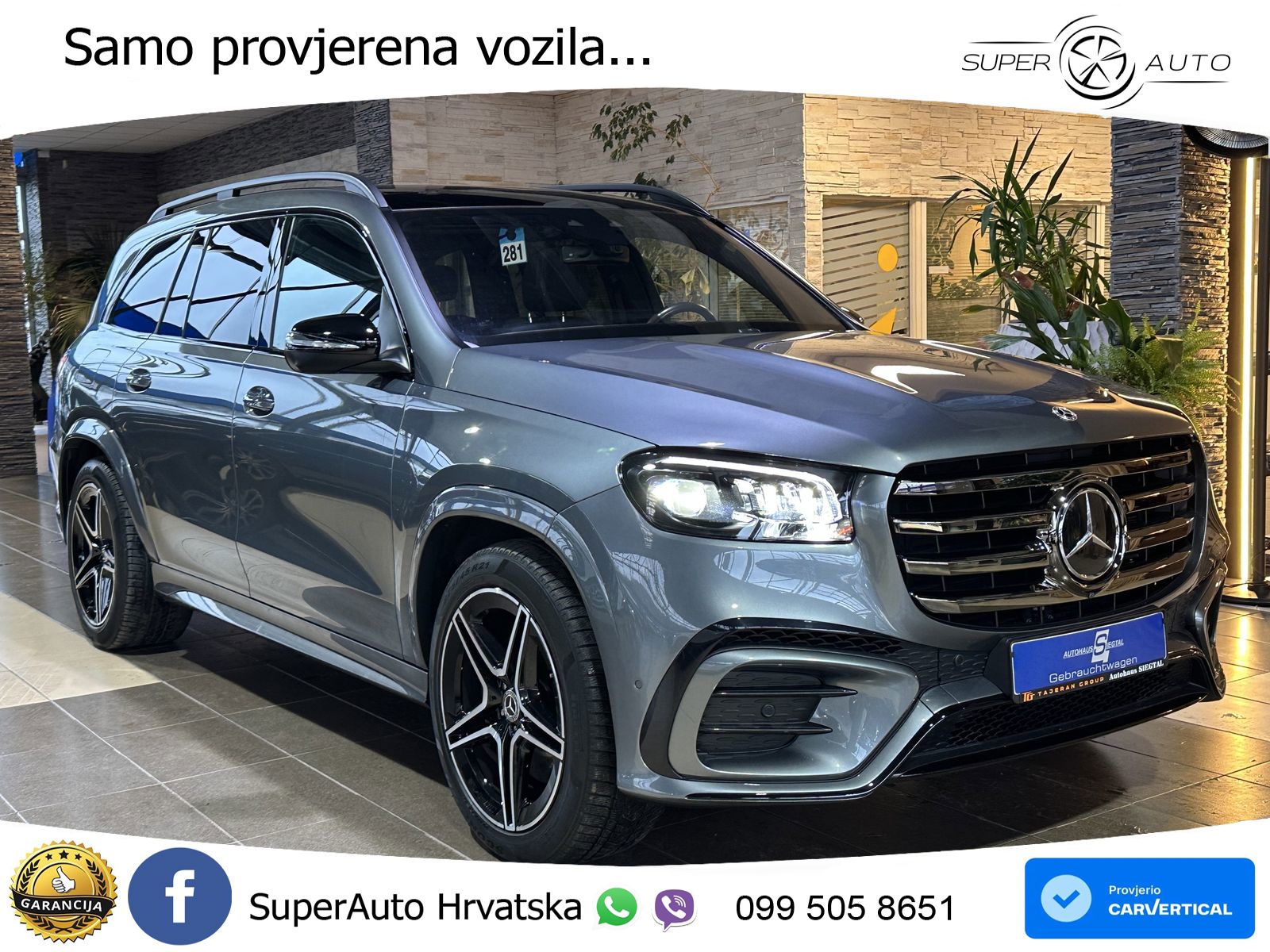 Mercedes-Benz GLS GLS 450d EQ Boost 4MATIC 9G-TRONIC AMG ACC+HEAD+4xGR SJED+360+PANO