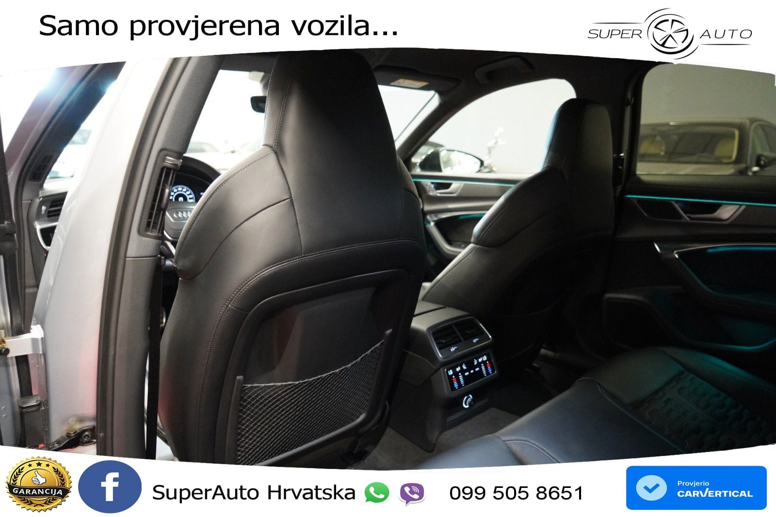 Audi RS6 Avant 4.0 TFSI V8 (600 KS) quattro Tiptronic ZRAČNI+ACC+GR SJED+KAM