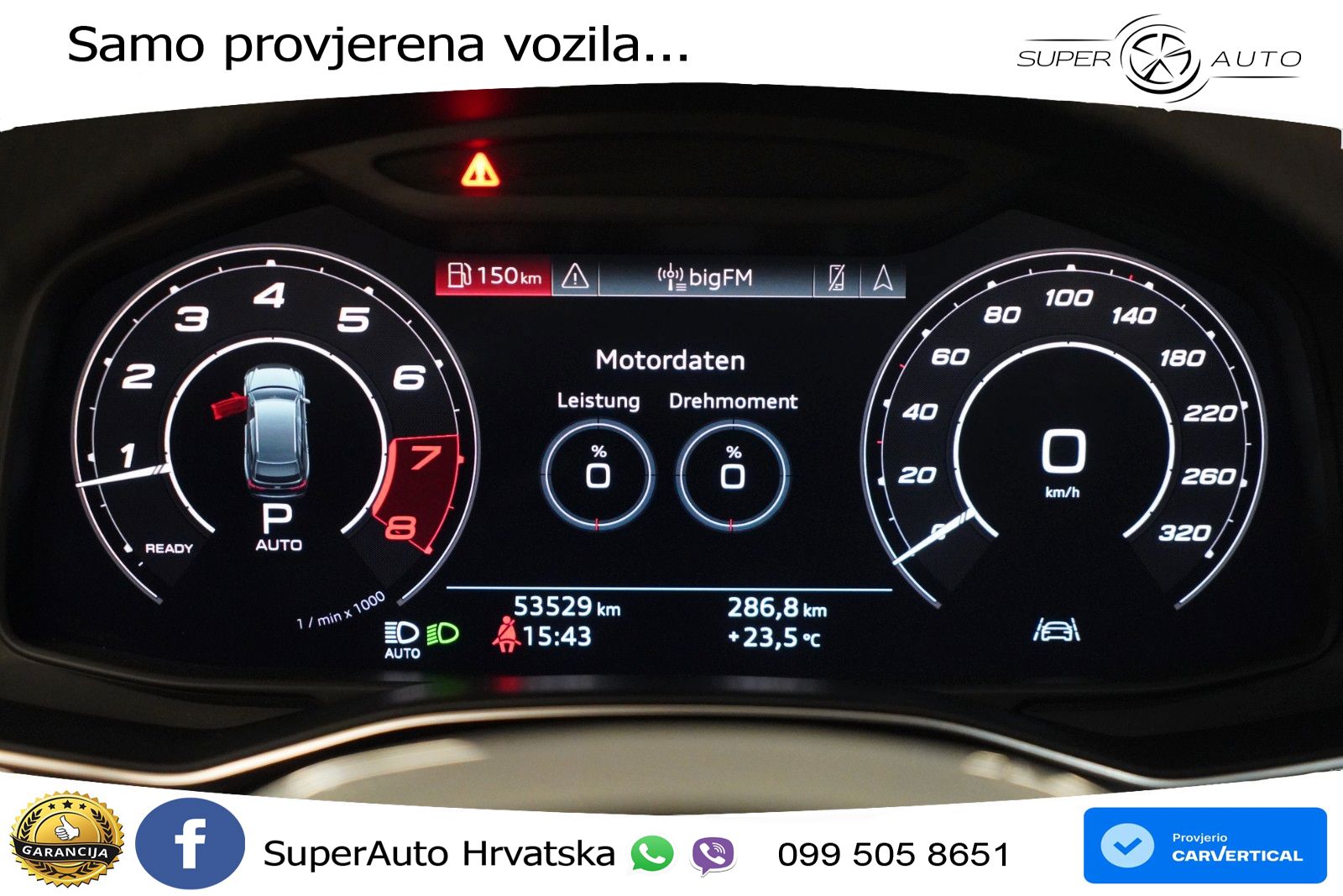 Audi RS6 Avant 4.0 TFSI V8 (600 KS) quattro Tiptronic ZRAČNI+ACC+GR SJED+KAM