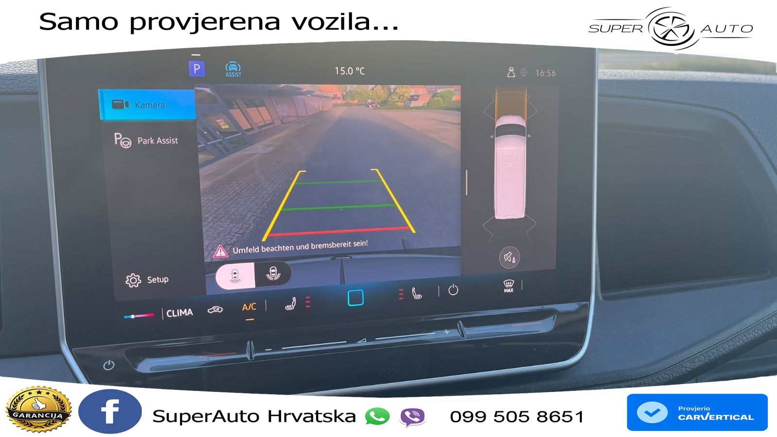 Volkswagen Crafter 35 mittellang L2H2 Hochdach  Klima FWD 140 KS