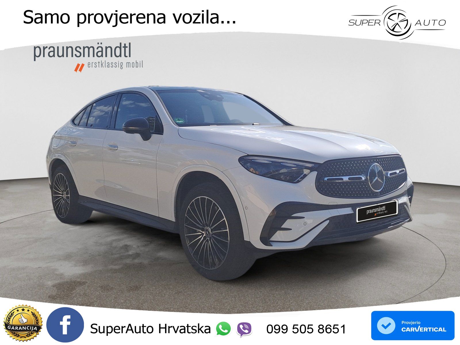 Mercedes GLC Coupe 300de (333 KS) 4MATIC 9G-TRONIC AMG ACC+GR SJED+360+PANO