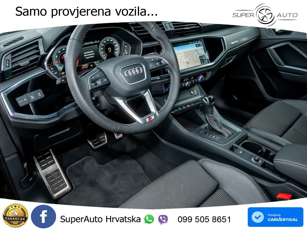Audi Q3 II Sportback 35 TFSI (150 KS) S tronic 2x S line LED+GR SJED+ACC