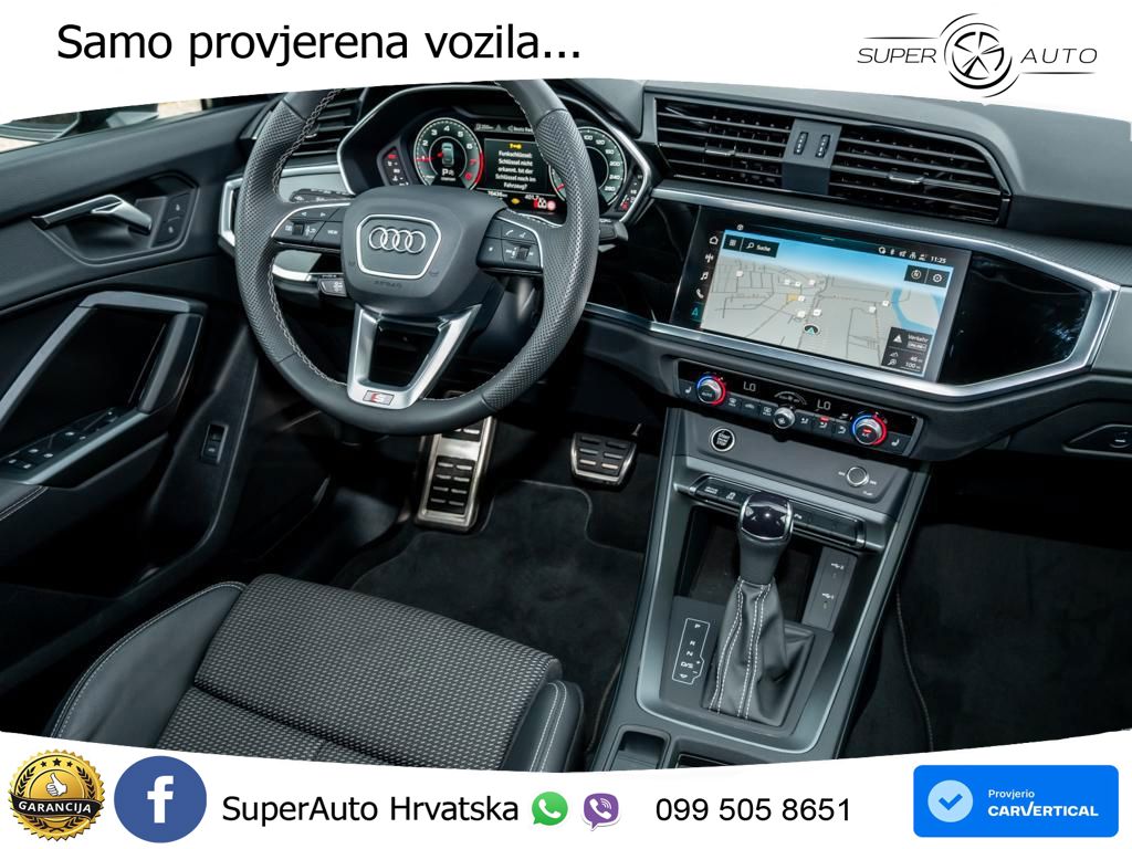 Audi Q3 II Sportback 35 TFSI (150 KS) S tronic 2x S line LED+GR SJED+ACC