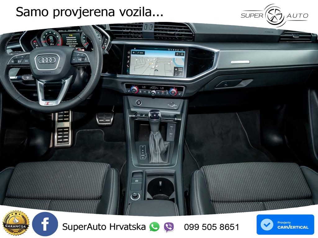 Audi Q3 II Sportback 35 TFSI (150 KS) S tronic 2x S line LED+GR SJED+ACC
