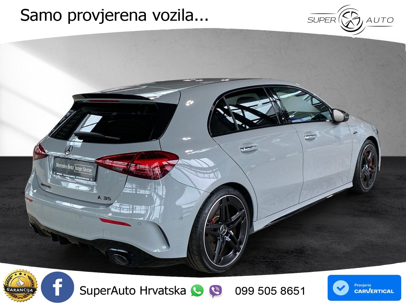 Mercedes-Benz AMG A 35 4MATIC AMG SPEEDSHIFT DCT LED+GR SJED+ACC