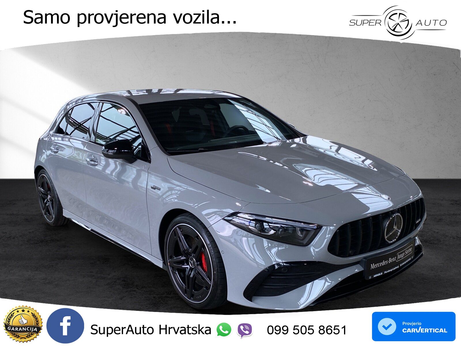 Mercedes-Benz AMG A 35 4MATIC AMG SPEEDSHIFT DCT LED+GR SJED+ACC