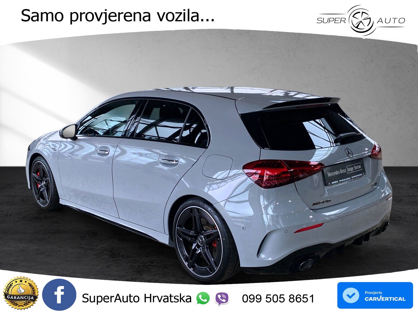 Mercedes-Benz AMG A 35 4MATIC AMG SPEEDSHIFT DCT LED+GR SJED+ACC