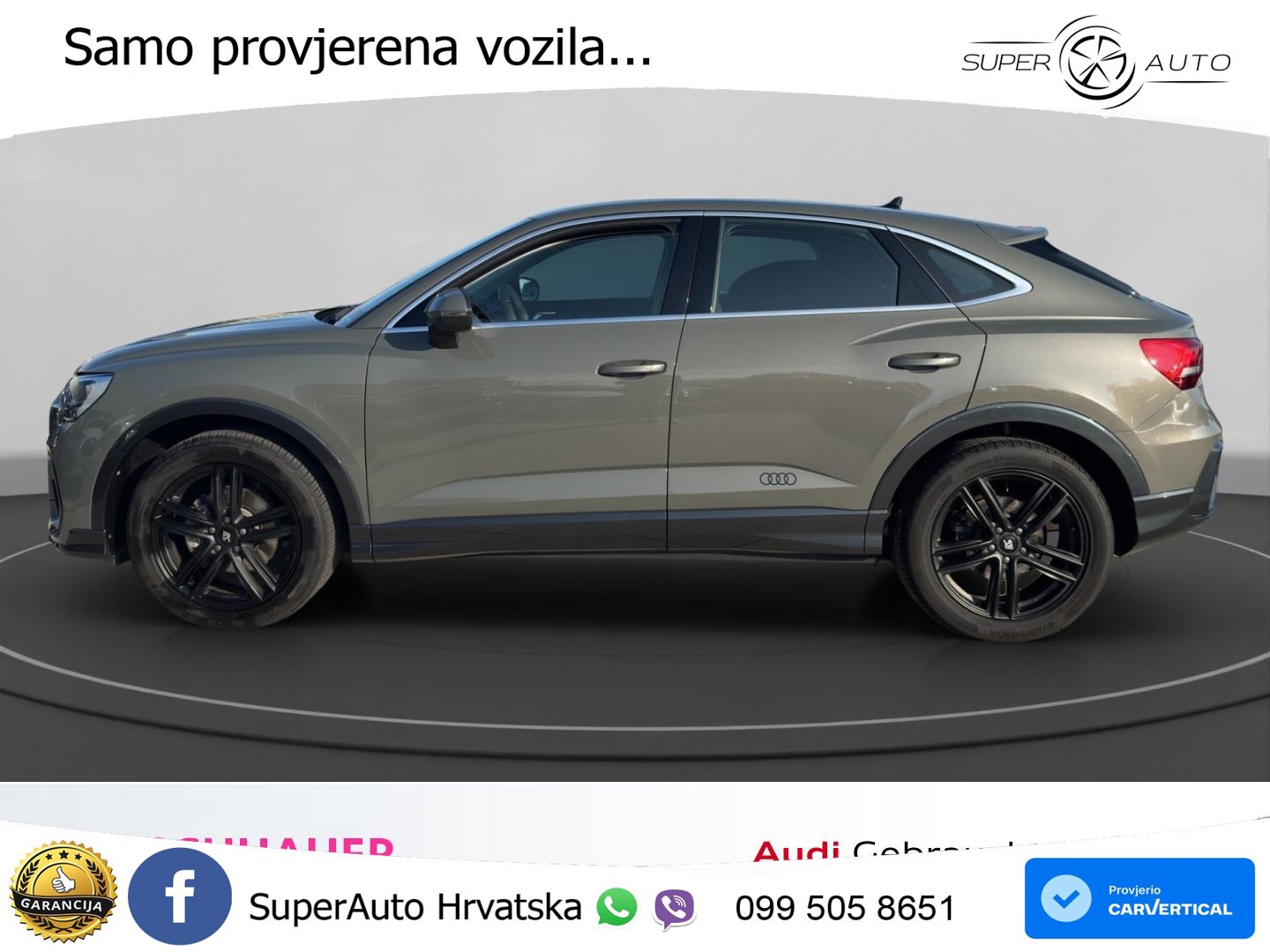 Audi Q3 Sportback 35 TFSI (150 KS) S tronic LED+GR SJED+ACC