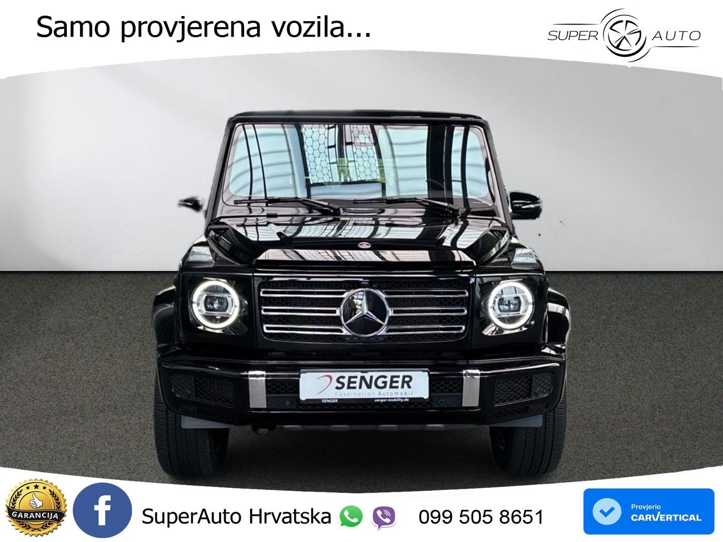 Mercedes G 500 Long V8 (422 KS) 4MATIC 9G-TRONIC Superior LED+GR SJED+ACC