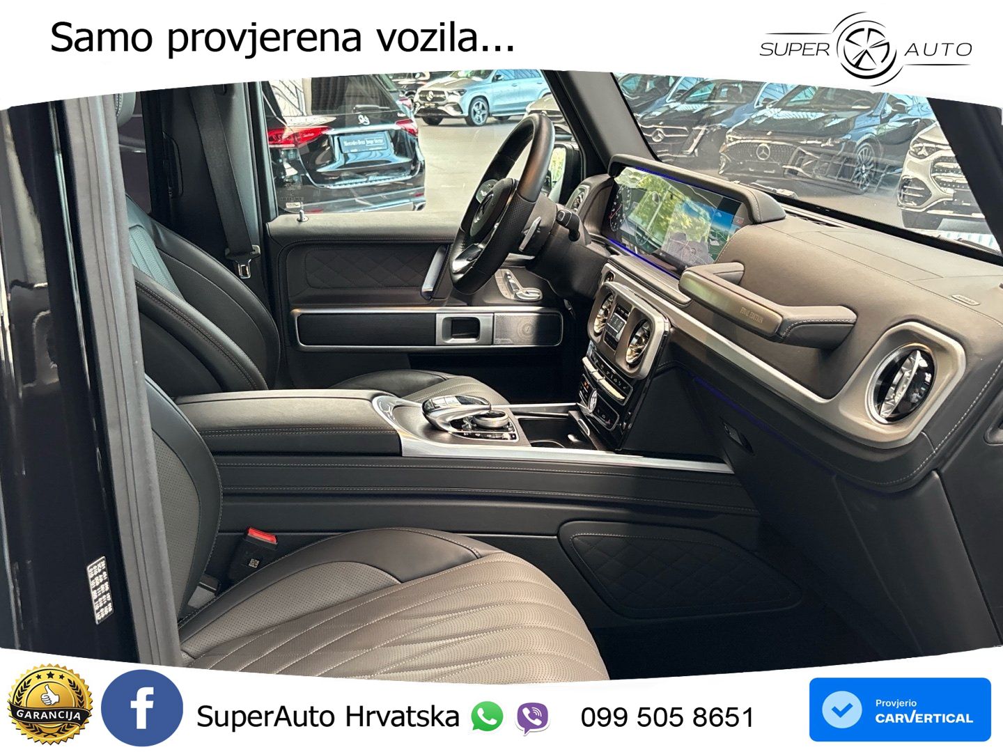 Mercedes G 500 Long V8 (422 KS) 4MATIC 9G-TRONIC Superior LED+GR SJED+ACC