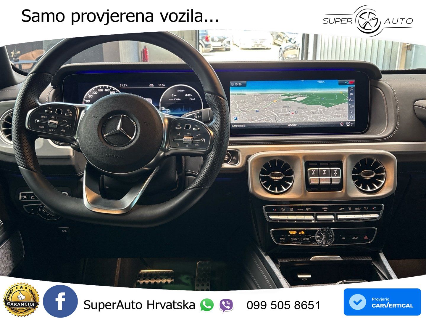 Mercedes G 500 Long V8 (422 KS) 4MATIC 9G-TRONIC Superior LED+GR SJED+ACC