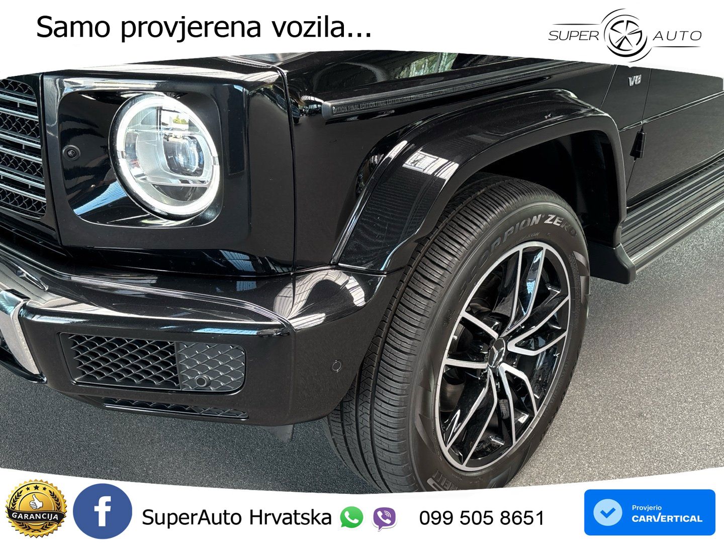 Mercedes G 500 Long V8 (422 KS) 4MATIC 9G-TRONIC Superior LED+GR SJED+ACC