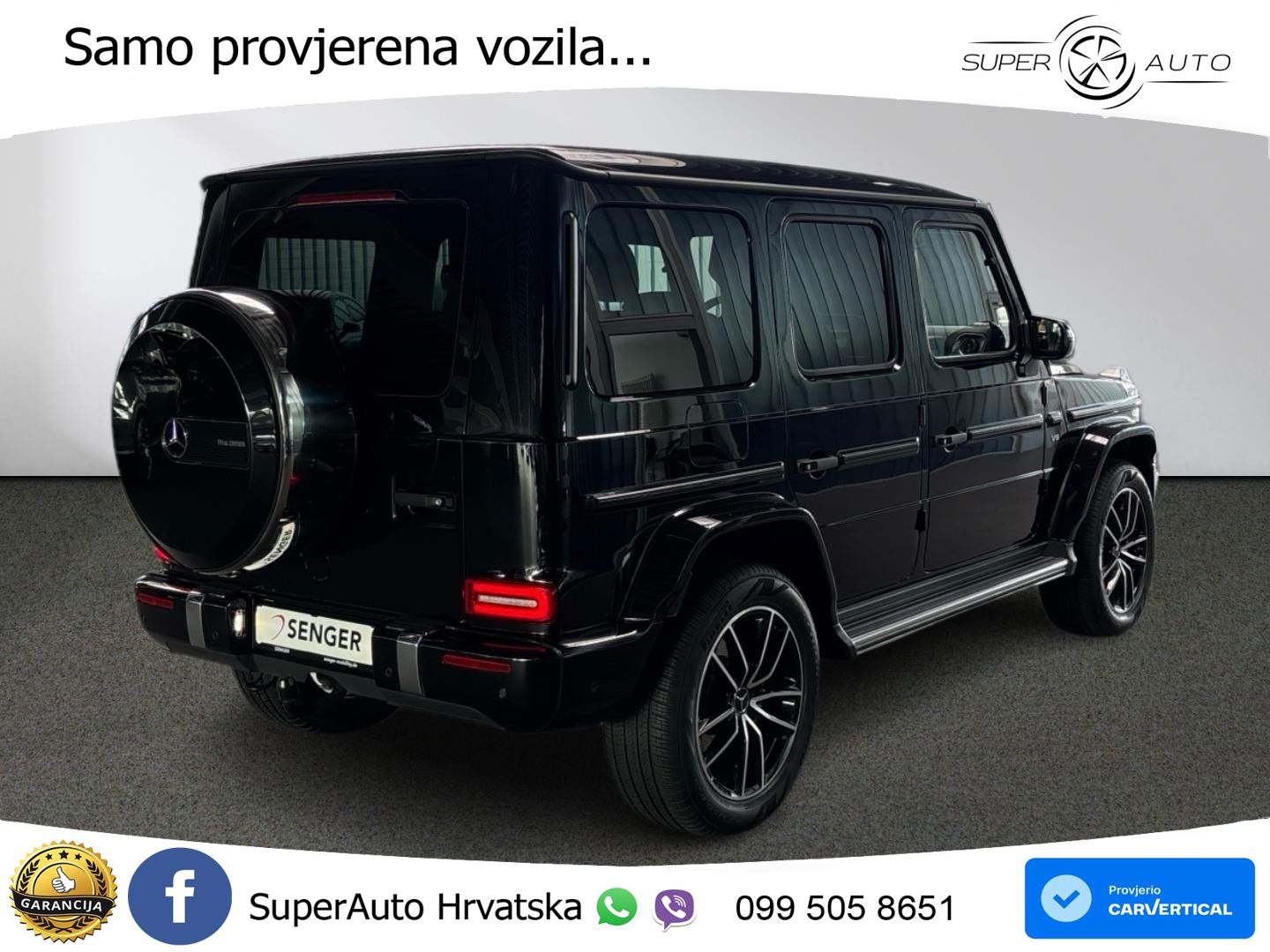Mercedes G 500 Long V8 (422 KS) 4MATIC 9G-TRONIC Superior LED+GR SJED+ACC
