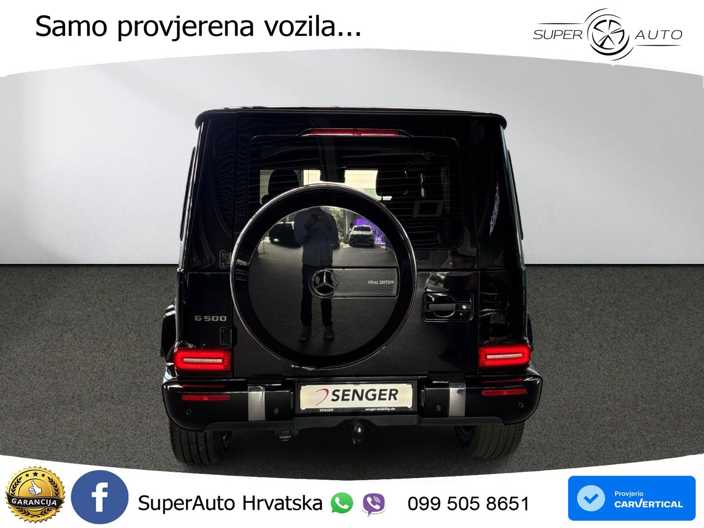 Mercedes G 500 Long V8 (422 KS) 4MATIC 9G-TRONIC Superior LED+GR SJED+ACC