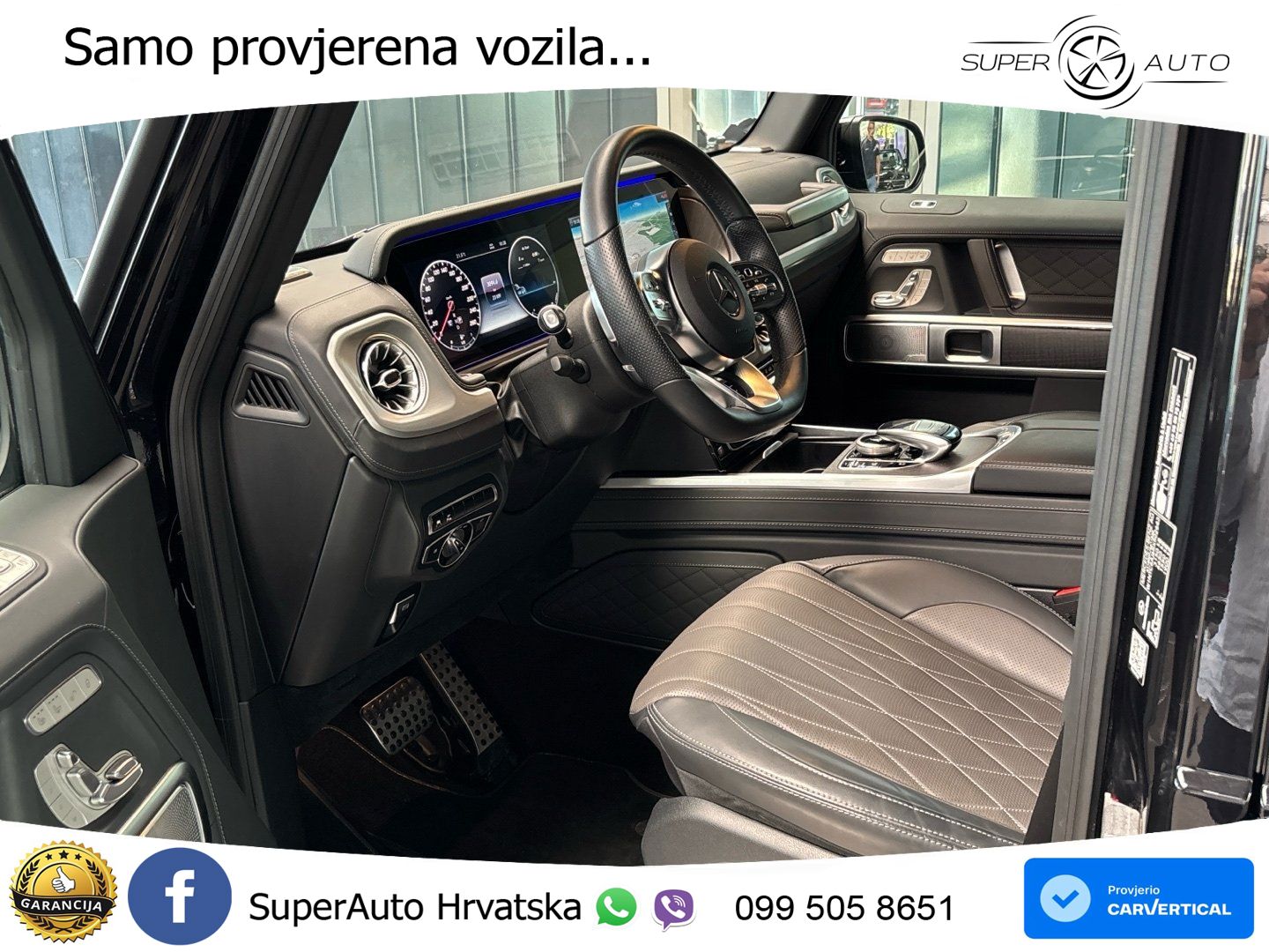 Mercedes G 500 Long V8 (422 KS) 4MATIC 9G-TRONIC Superior LED+GR SJED+ACC