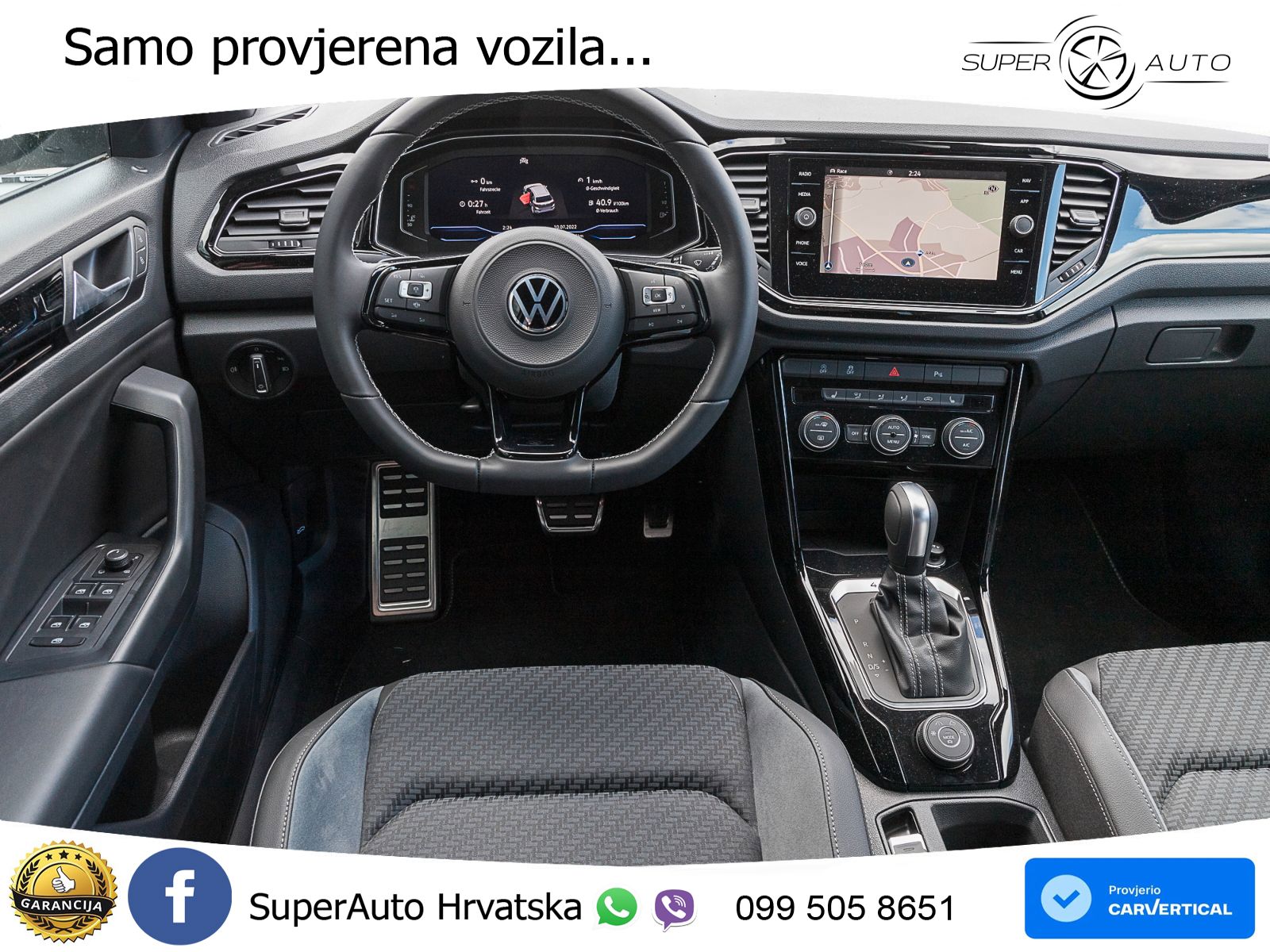 Volkswagen T-Roc R 2.0 TSI (300 KS) OPF 4M DSG LED+GR SJED+ACC
