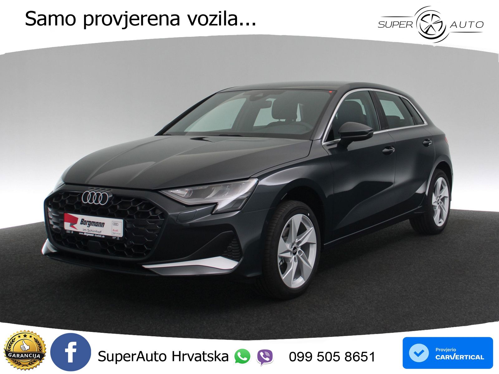 Audi A3 Sportback 30 TFSI (116 KS) Mild Hybrid S tronic advanced LED+GR SJED+ACC